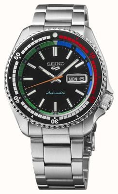 Seiko 5 luce la colección de colores retro 'new regatta timer' SRPK13K1