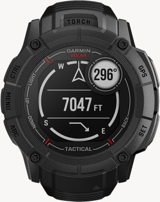 Garmin Instinct 2X Solar Tactical Edition Black Silicone Strap 010-02805-03