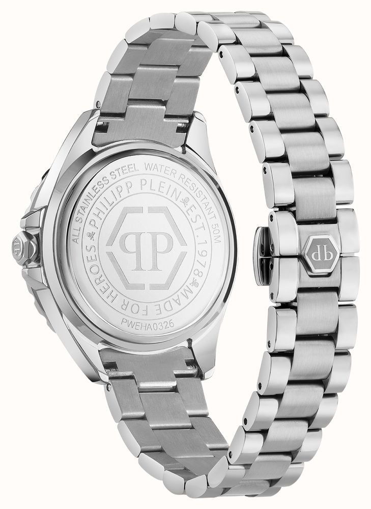 Philipp Plein PLEIN HEAVEN Quartz (34mm) Crystal Pavé Dial / Stainless Steel Bracelet PWEHA0326 - vista alternativa 2