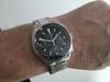 Customer picture of Bulova Cronografo pilota lunare da uomo quadrante nero / bracciale in acciaio inossidabile e cinturino in pelle nera 96K111