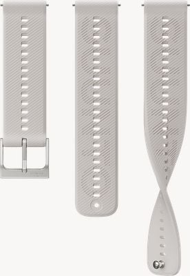 Suunto Cinturino Athletic 6 feather grey in silicone - 22 mm (s+m) - solo cinturino SS051212000