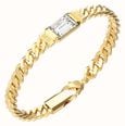 Guess Guess Jewellery Mens Supremo Tag Bracelet UMB06067YGL