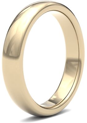 James Moore & Co | 9ct 黄金 | 4毫米 | 重 | 高级庭院尺寸 | ag_4lhp-9y AG_4LHP-9Y
