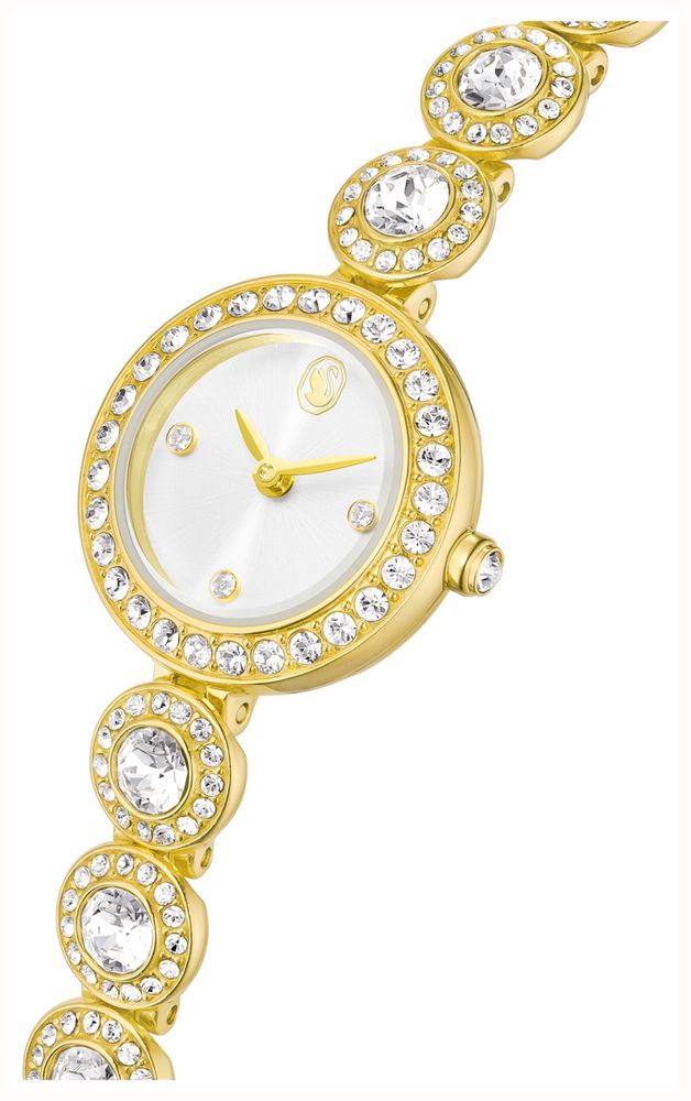 Swarovski Una Angelic, Crystal bracelet, Gold tone, Gold-tone finish 5750500 - vista alternativa 4
