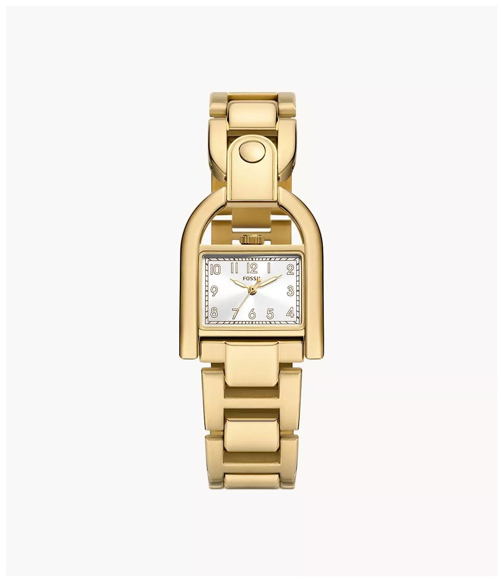Fossil Harwell 28mm trois aiguilles acier inoxydable montre