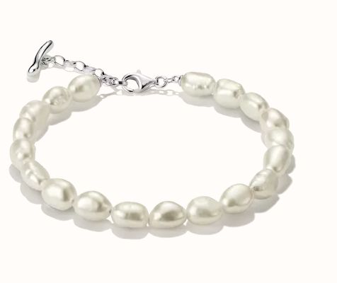 Thomas Sabo Bold Elegance Freshwater Pearl Bracelet A2235-082-14-L19V