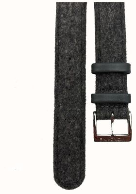 Mondaine Dark Grey Felt, Beige Leather Strap Only 18mm FT311880Q1