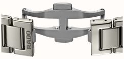 RADO True Square Thinline Quartz (37mm) Champagne Sunray Dial / Plasma High-Tech Ceramic Bracelet R27119402 - alternate view 5