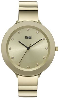 STORM Ostele Gold (42 mm) goldenes Zifferblatt / goldfarbenes Edelstahlarmband 47401/GD