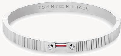 Tommy Hilfiger STRIPES Chunky Stainless Steel Bangle 2781047