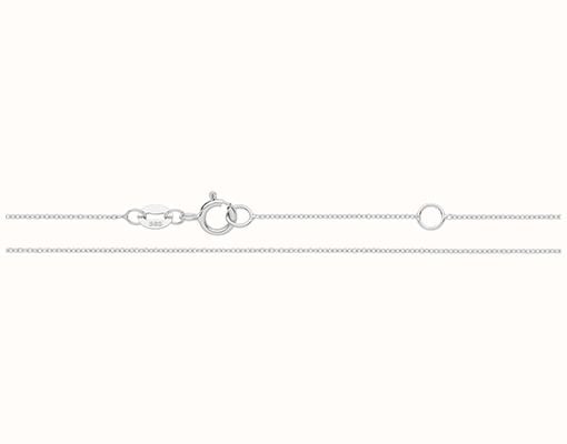 James Moore TH Plain Platinum Rollo Chain 18" CP100/18