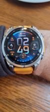 Customer picture of Garmin Fenix 8 47mm AMOLED Sapphire Premium Multisport GPS Smartwatch Titanium with Spark Orange Silicone 010-02904-11