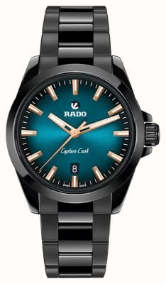 RADO Captain Cook Discover Automatic (40.7mm) Blue Gradient Dial / Black High-Tech Ceramic Bracelet Watch R32279322 RADO Captain Cook Discover Automatic (40.7mm) Blue Gradient Dial / Black High-Tech Ceramic Bracelet Watch R32279322