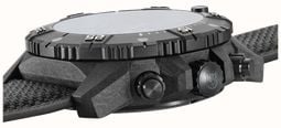 Luminox Master Carbon SEAL Auto Chrono 3880 Series (45mm) Black Dial / Black Technical Matrix Leather Strap Watch XS.3881 - vista alternativa 5