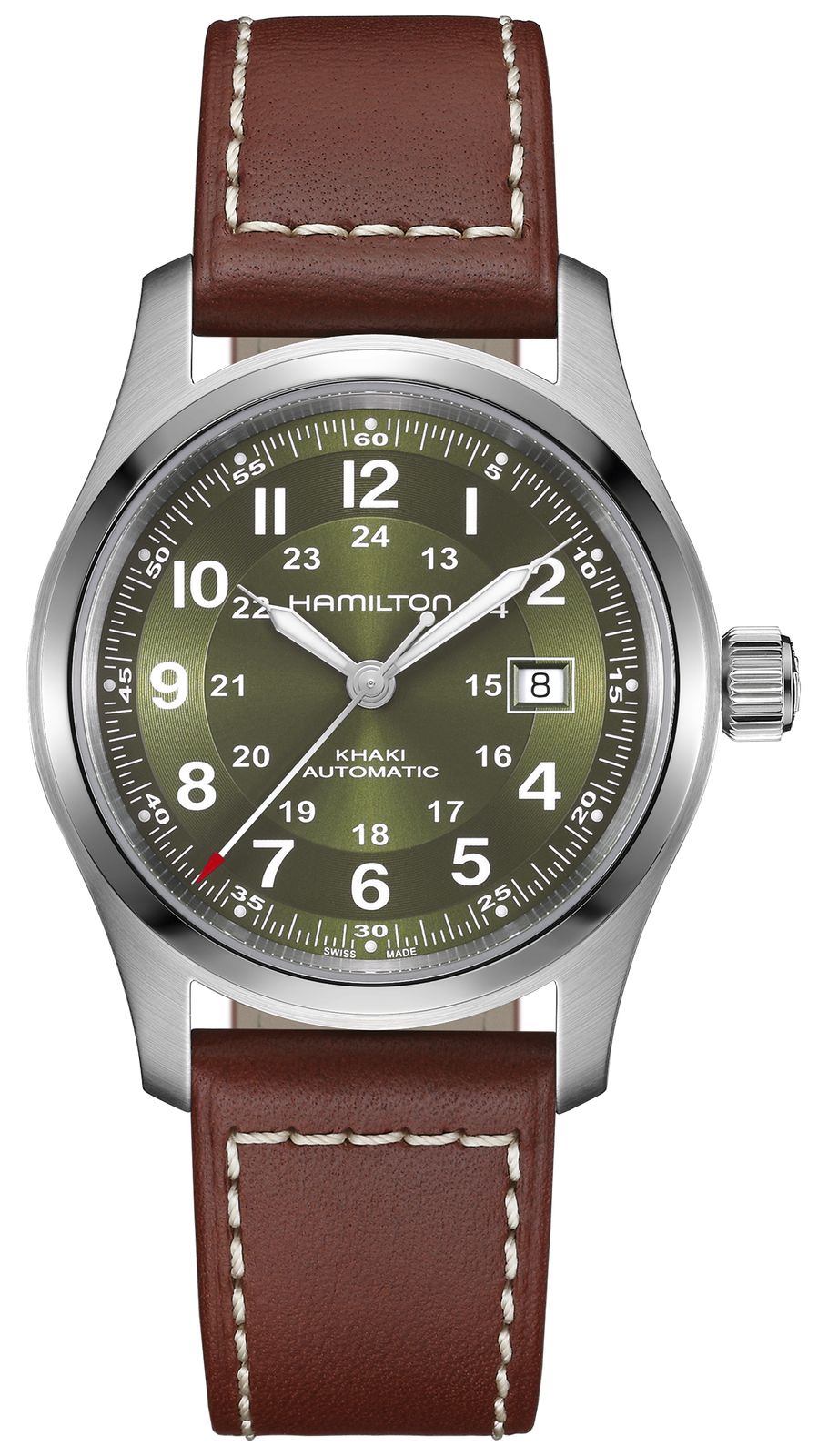 Hamilton Khaki Field automatique (42 mm) cadran vert kaki montre