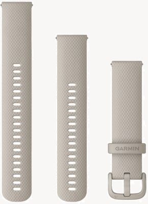Garmin Bandas de liberación rápida solo correa (20 mm) silicona gris francés 010-13021-07