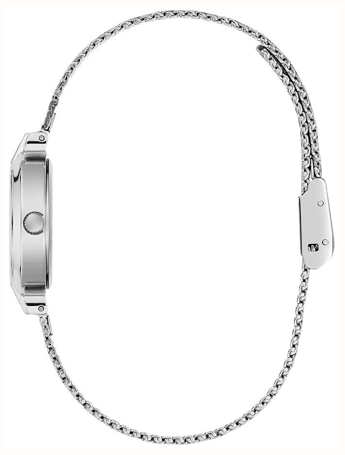 Guess Womens Louisa Silver-Tone Sunray Dial Silver-Tone Mesh Bracelet GW1086L1 - альтернативный вид 2