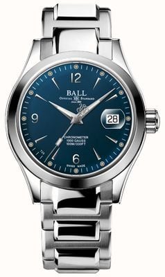 Ball Watch Company Engineer iii Ohio Chronometer (40 mm) blaues Zifferblatt / Edelstahl NM9026C-S5CJ-BE