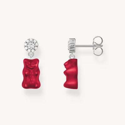 Thomas Sabo xHARIBO Red Goldbear Silver Earring Studs H2330-052-10
