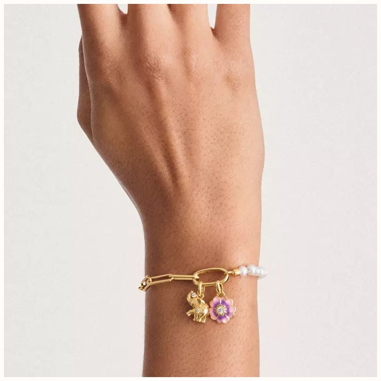 Thomas Sabo Women Thomas Sabo Elephant Gold Charm Connect Pendant CC1327-M05-14 - alternative Ansicht 3