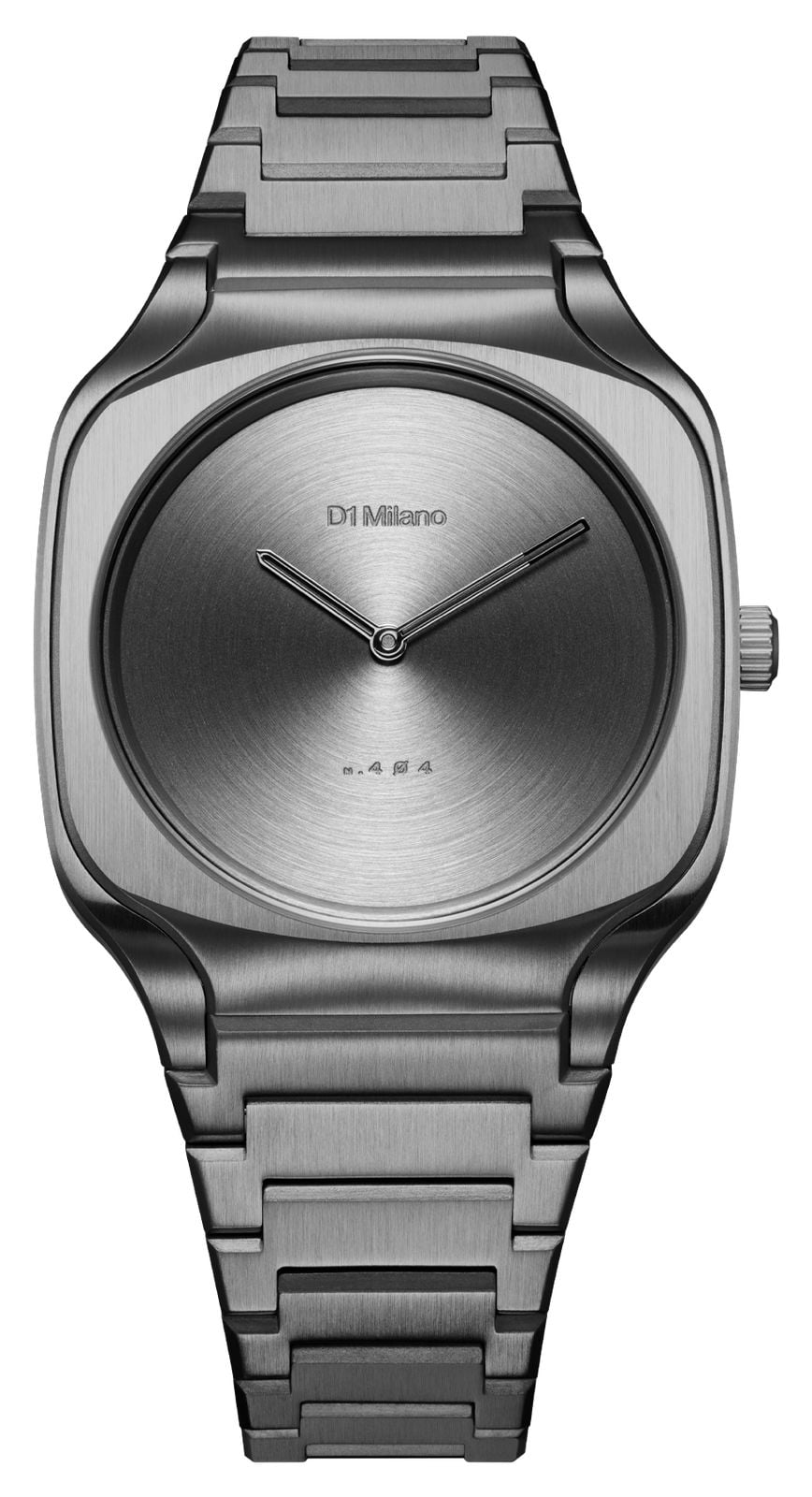 D1 Milano BoÃ®tier carrÃ© (37 mm), cadran gris anthracite montre