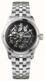 Ingersoll THE WHISTLE Automatic (43mm) Black Skeleton Dial / Stainless Steel Bracelet I18201