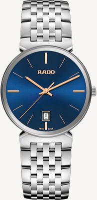 RADO Florence Quartz (38mm) Blue Sunray Dial / Stainless Steel Bracelet R48912203