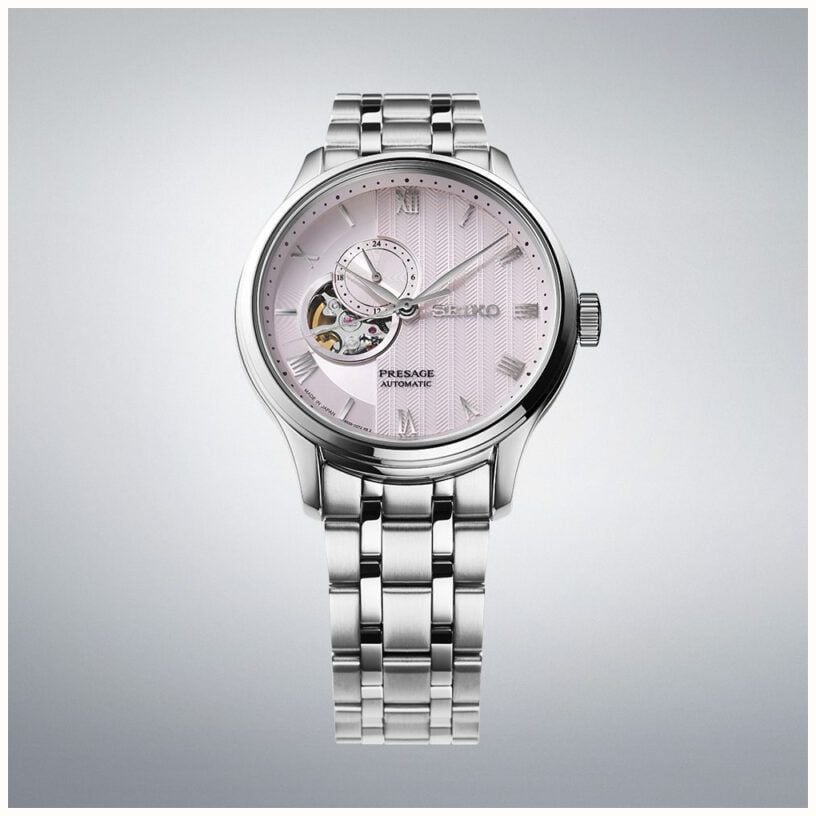 Seiko Presage Zen Garden In Kyoto Cherry Blossom SSA465J1 - First