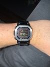 Customer picture of Casio G-Shock Metal Tough Solar Blue Digital Dial / Stainless Steel Bracelet GMW-B5000D-2ER
