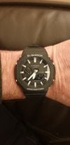 Customer picture of Casio Octagon Series | G-Shock Carbon Core | Octagon Series | Black Resin Strap | GA-2100-1AER