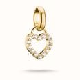 Thomas Sabo Heart Charm With White Zirconia – Connect CC1369-M01-14