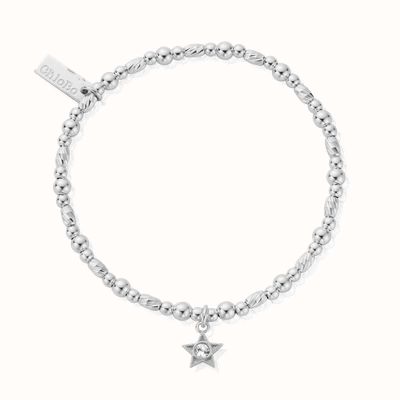 ChloBo April Birthstone Bracelet - 925 Sterling Silver SBBCB3486