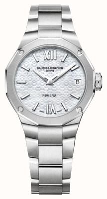 Baume & Mercier Diamant Riviera (33mm) cadran nacre / acier inoxydable M0A10729
