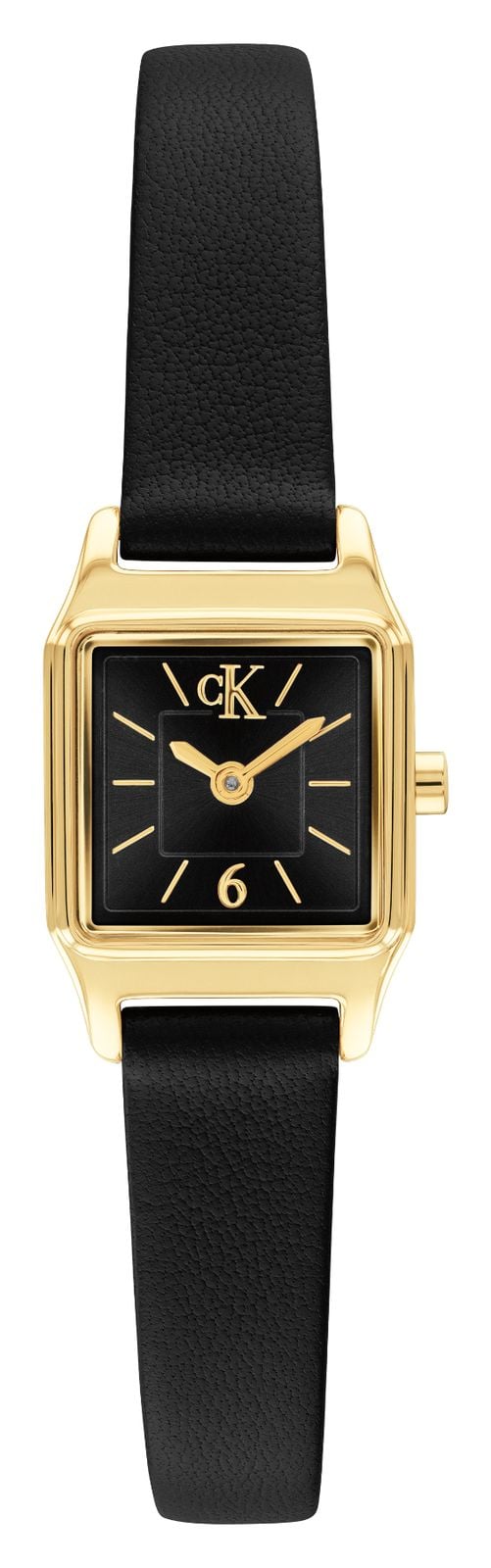 Calvin Klein Forme Ã©purÃ©e (16mm) cadran noir / bracelet en montre