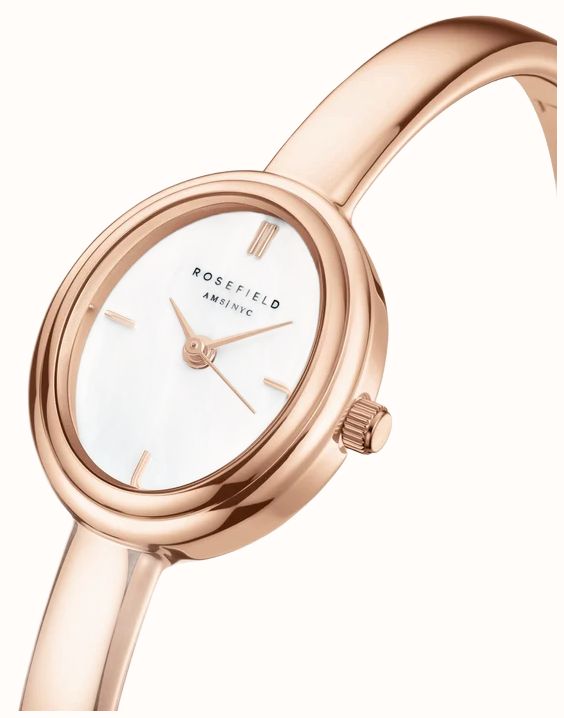 Rosefield Studio Rose Gold Coloured Size S Bangle Oval STWRSR-ST08 - 別ビュー 3