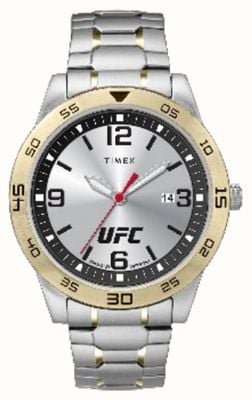 Timex x UFC レジェンド シルバー文字盤/ステンレススチール TW2V56500