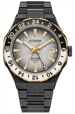 Citizen Series 8 880 GMT 城市灯光限量版（41毫米）银色表盘/灰色离子镀不锈钢表带 NB6035-55H