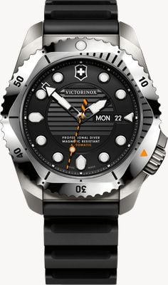 Victorinox Reloj Dive Pro automático (43mm) esfera negra / correa de goma negra 242070