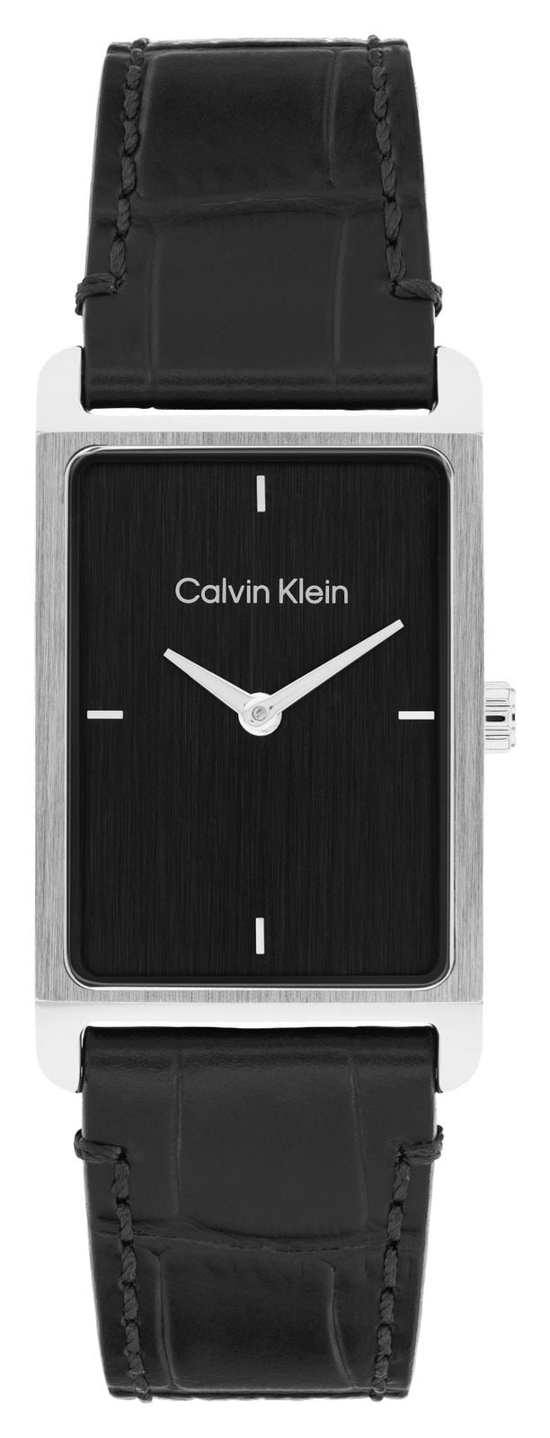 Calvin Klein Ck dapper (24 mm) cadran noir / bracelet en montre