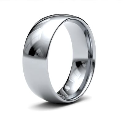 James Moore & Co | platino | 7 mm | leggero | misura tradizionale | ag_7llc-pt AG_7LLC-PT