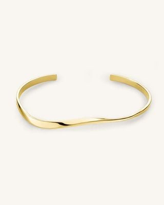 Rosefield Jewellery Pulsera Iggy Twisted para mujer oro JTWBG-J075
