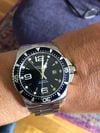 Customer picture of LONGINES HydroConquest 44mm Automatic Diver Blue Dial L38414966