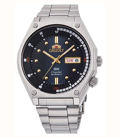 Orient Reloj Mecánico Neo-70 (42 Mm), Esfera Con Degradado Azul Y
