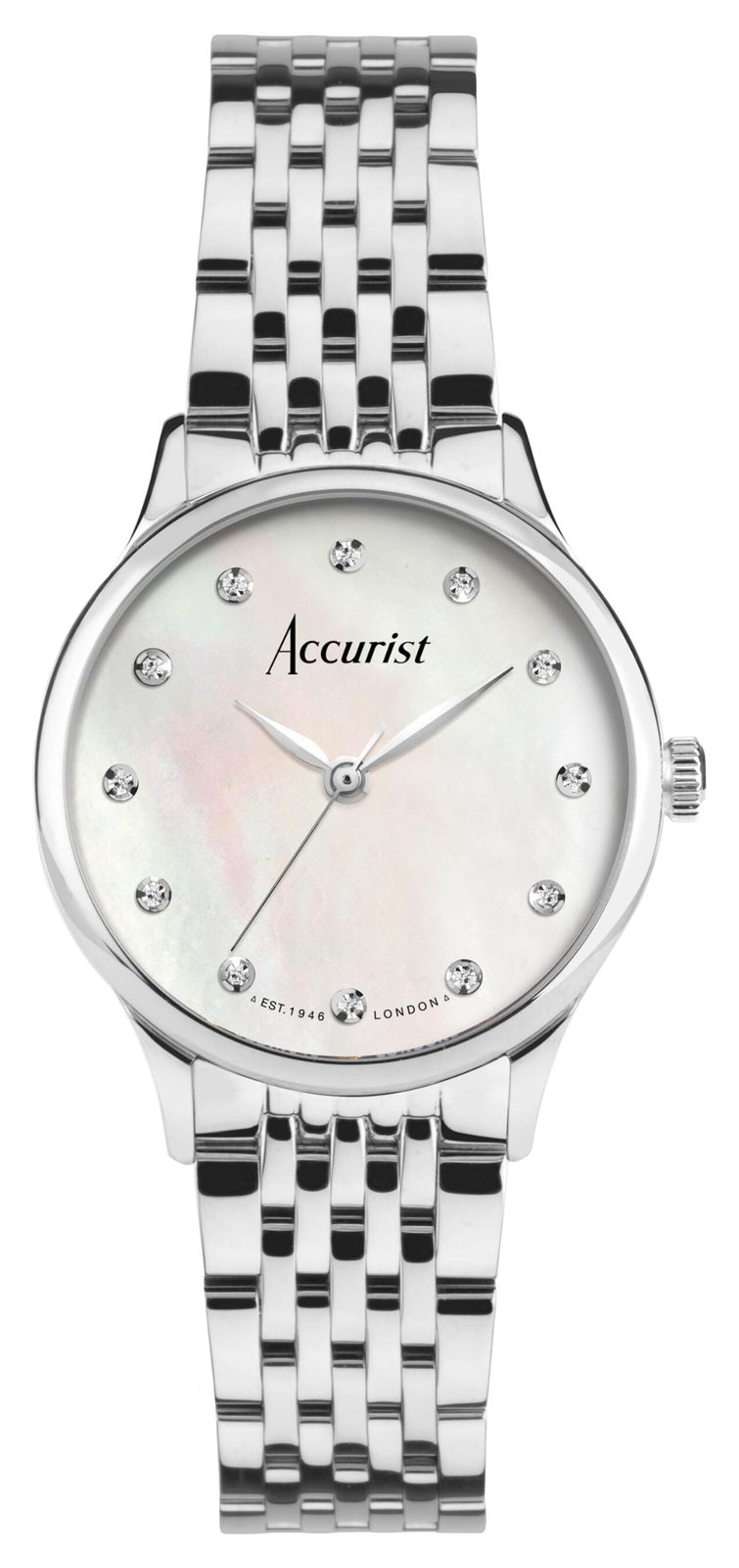 Accurist femme diamant quartz (28 mm) cadran nacre / montre
