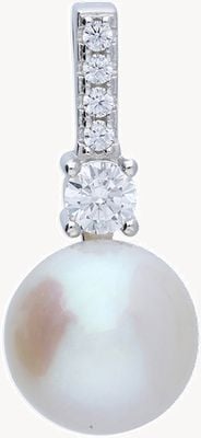 Sterling Silver Classical Pearl Pendant H7197/S