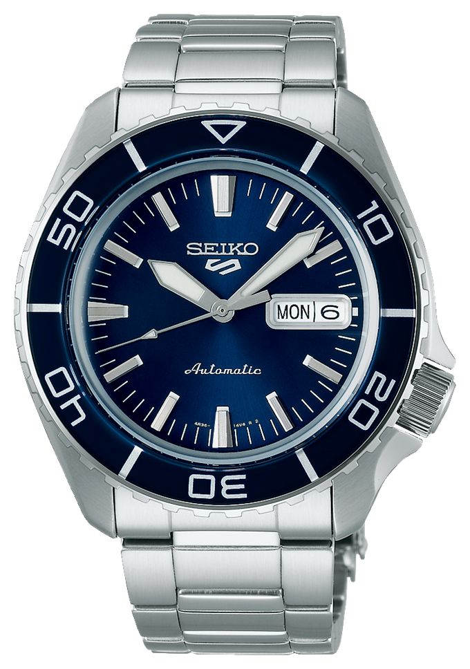 Seiko 5 sports skx bluetone redux (42,5 mm) cadran bleu / montre