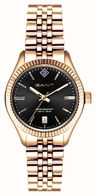GANT SUSSEX (34mm) Black Dial / Gold PVD Stainless Steel G136012
