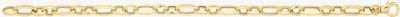 9ct Yellow Gold Hollow Bracelet BR687