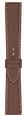 Tissot Brown Leather Strap Without Buckle - STRAP ONLY T610044598