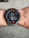 Customer picture of Garmin Instinct 3 - Solar Outdoor GPS Smartwatch (50mm) Black with Charcoal Band 010-02935-00
